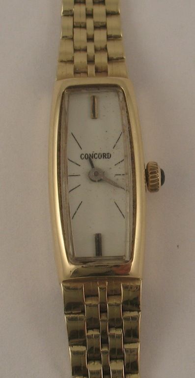 Estate CONCORD SWISS 14k Yellow Gold 17j Watch  