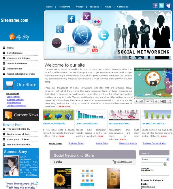 Money Making SOCIAL NETWORKING  Website For sale  