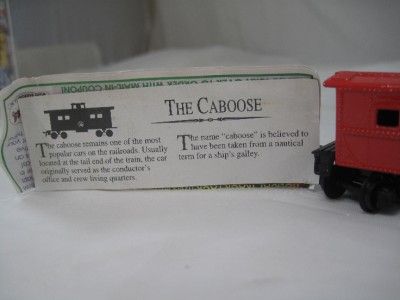 Shell Gasoline Caboose Advertising Collectors Display Train Car  
