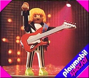 Playmobil special 4512 Guitar Player Superstar Sealed In Bag MINT 