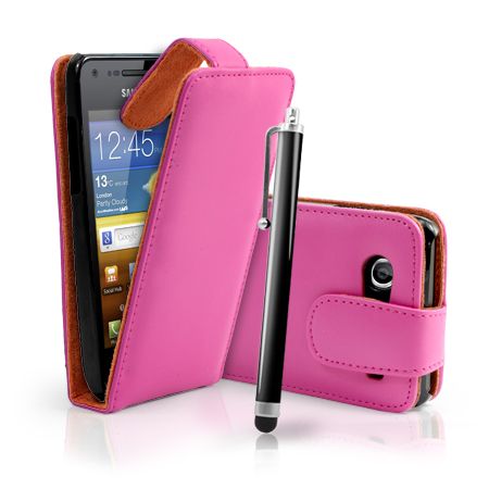 Flip Leather Case Cover II For Samsung I9070 Galaxy S Advance + Film 