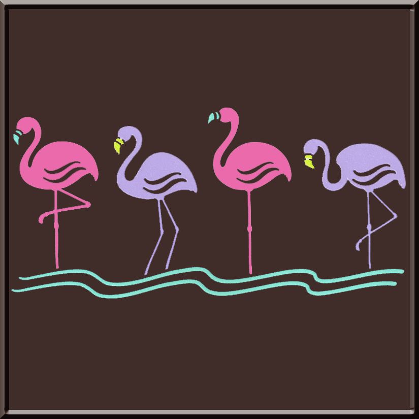   Pink Flamingoes T Shirt S,M,L,XL,2X,3X,4X,5X 100% Cotton New Flamingo