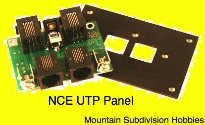 NCE DCC UTP Cab Bus Fascia Panel 524 207 LOW SHIPPING  
