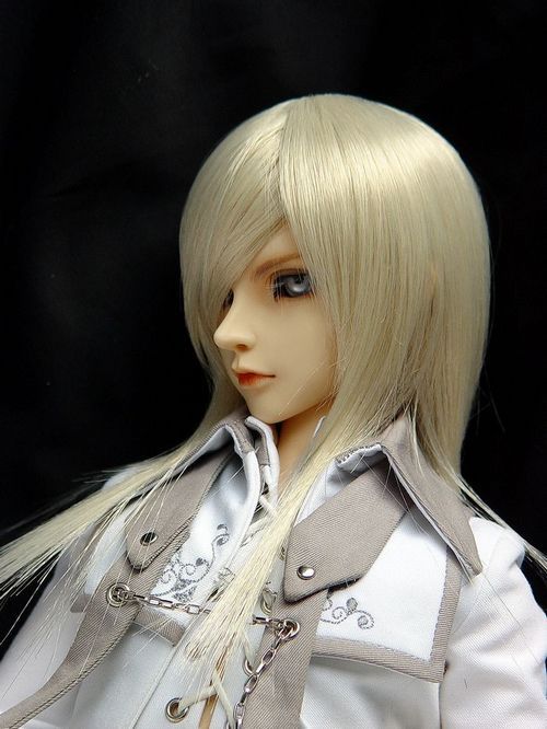 HZ]WIG sd bjd super dollfie 9 10 9/10 LONG golden #8  