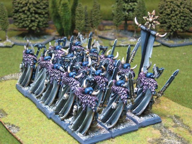 Warhammer DPS painted Chaos Warriors Rgt WC010a  