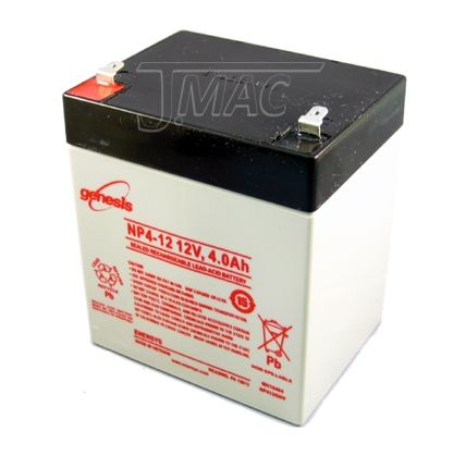   Volt 4 Amp Rechargeable, Non  Spillable VRLA Sealed Lead Acid Battery