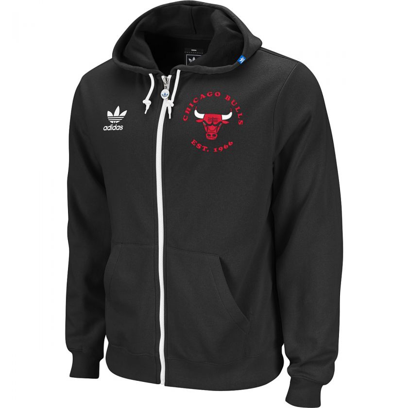 adidas Chicago Bulls Legacy Full Zip Hoody  