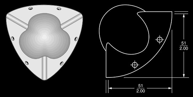 Photo Image not Actual Size, Refer to Measured Drawing Below for 