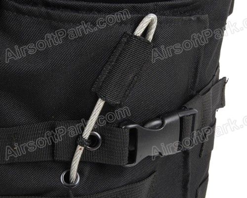 Airsoft Molle Tactical FSBE Style Carrier Vest Black  