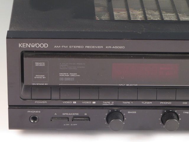 Kenwood AM/FM Stereo Receiver KR A5020  