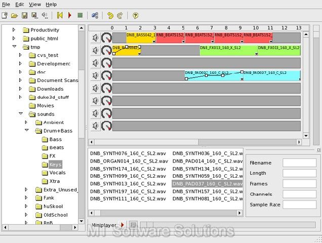 AUDIO MUSIC SEQUENCER MIXER DJ EDITOR SAMPLE SOFTWARE  