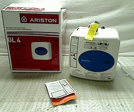   Ariston 4 Gallon Point of Use Indoor Electric Mini Tank Water Heater