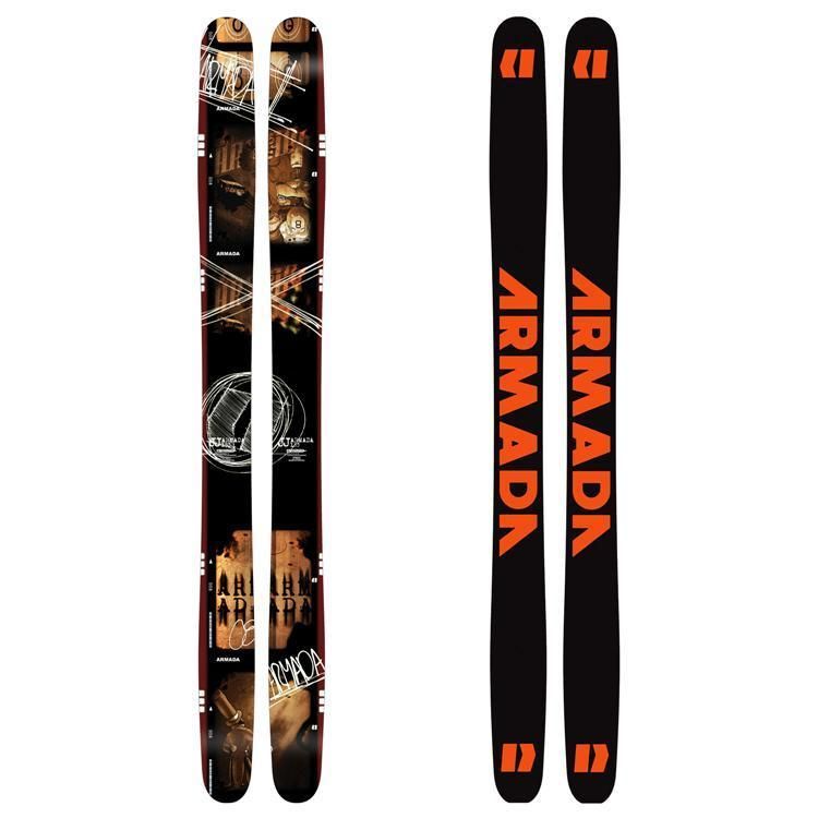 Armada AK JJ Mens Twin Tip Skis Powder Freestyle All Mountain 195cm 