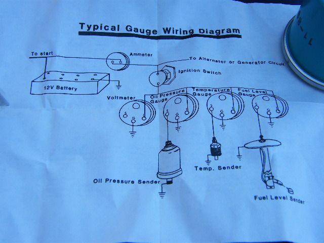 Onan Miller Lincoln Welder Generator Fuel Gauge Chrome  