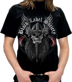 Black Label Society Thor & Axes T Shirt BLS1041 S  XXXL  