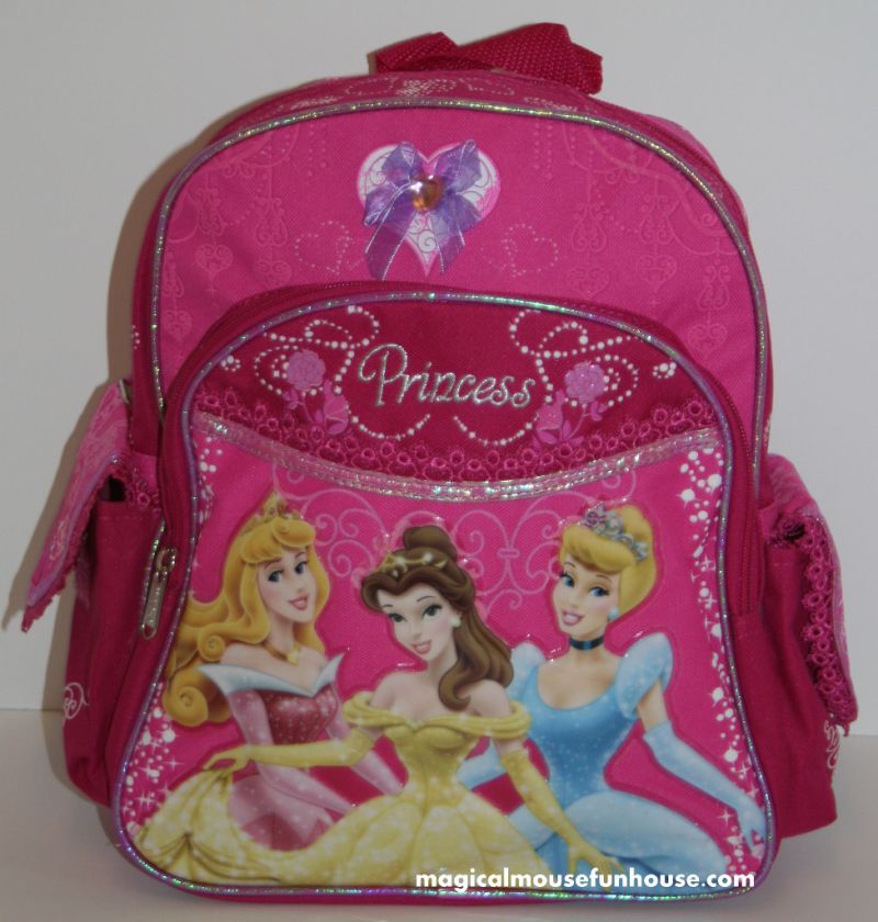 Disney Princess SMALL Kids 12 Backpack Cinderella #H  