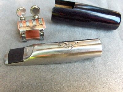 ARB ( beechler / brilhart ) alto sax metal mouthpiece 7 + original lig 