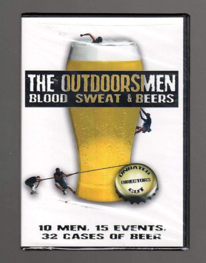 Unknown World   The Outdoorsmen Blood, Sweat, & Beers (DVD) BRAND NEW 