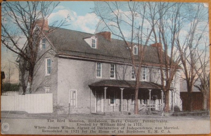 1915 PC Bird Mansion  Birdsboro, Berks County, Penn PA  