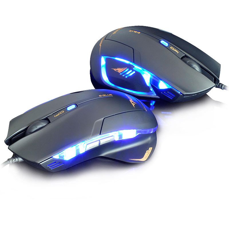   PC Cobra II 1600DPI Wired USB Gaming Game Optical Mouse Black  