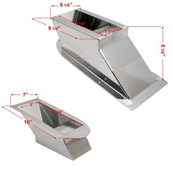 TRITON 16x7 INCH SS BOAT ANCHOR ROLLER HOUSING  