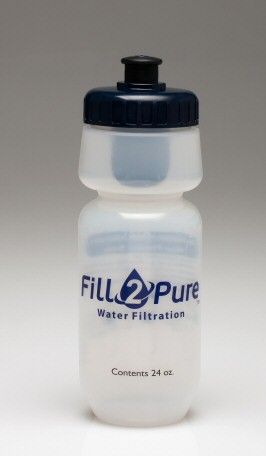   bottle delivers up to 100 gallons of great tasting filtered water