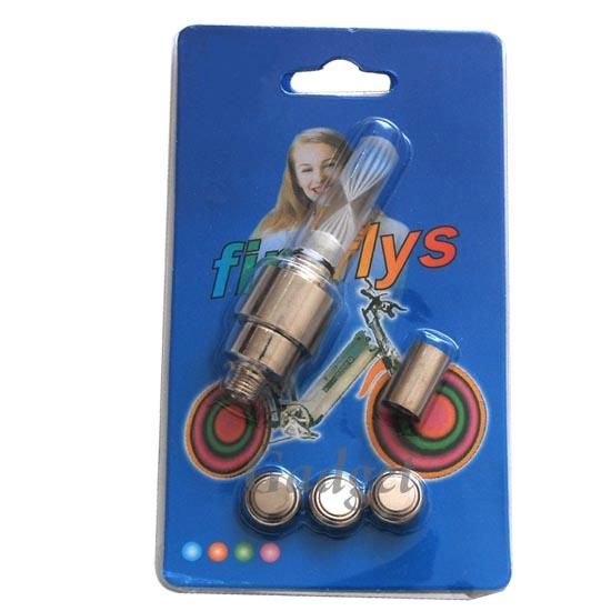 Tire Valve Flys Colorful LED Light Lighting for Wheel Decoration