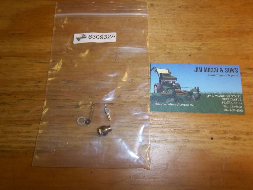 TECUMSEH CARBURETOR REPAIR KIT #630932A OEM ~~NEW~~  