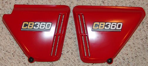 HONDA CB 360 CB360 CB360T SIDE COVER EMBLEM/BADGE 360T  