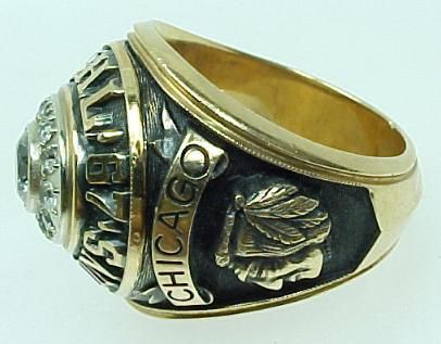 Authentic 66 67 Chicago Blackhawks CHAMPIONSHIP RING  