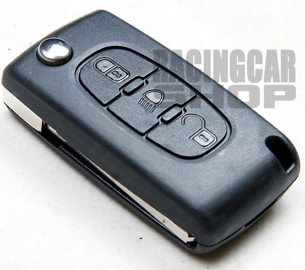 CITROEN C2 C3 C4 C5 C6 C8 C Triomphe Folding Remote Key Case  