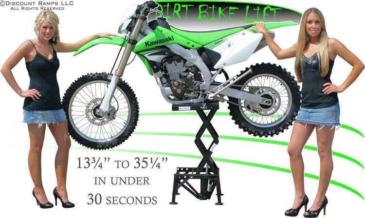 Steel Dirt Bike Lift Features