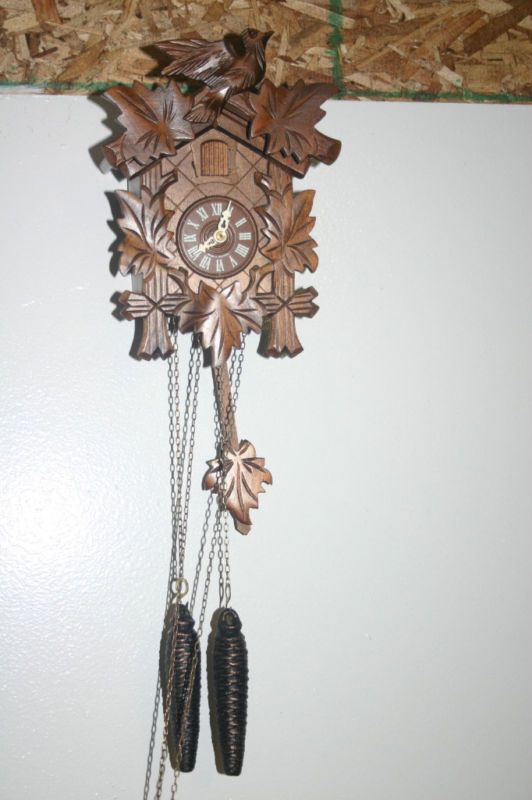 REGULA UNADJUSTED CUCKOO CLOCK GERMANY WORKS  