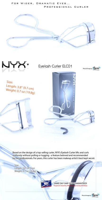 BRAND NEW NYX PROFESSIONAL EYELASH CURLER ELC01