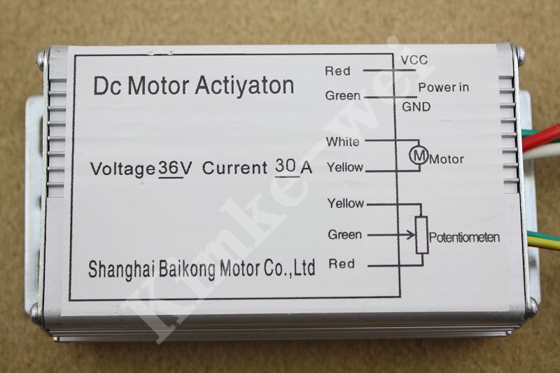 36V 30A DC Motor Speed Control PWM Controller RC Models  