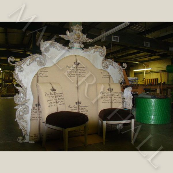 Custom Crown Crest King Headboard   Your Dreams Just Came True