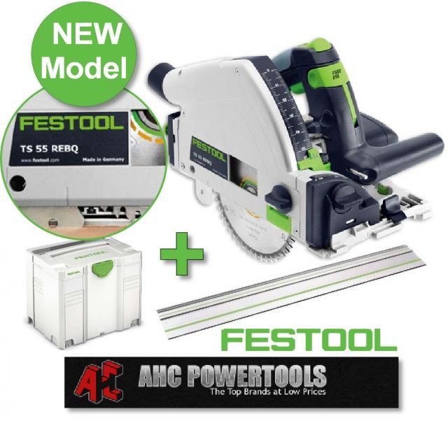 NEW Festool Circular Saw TS 55 REBQ Plus FS GB 240v  561583 TS55R 