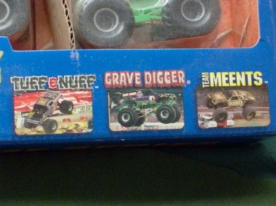   ** FlashFire Grave Digger & 4 MORE ** MONSTER Jam Rare & VHTF  