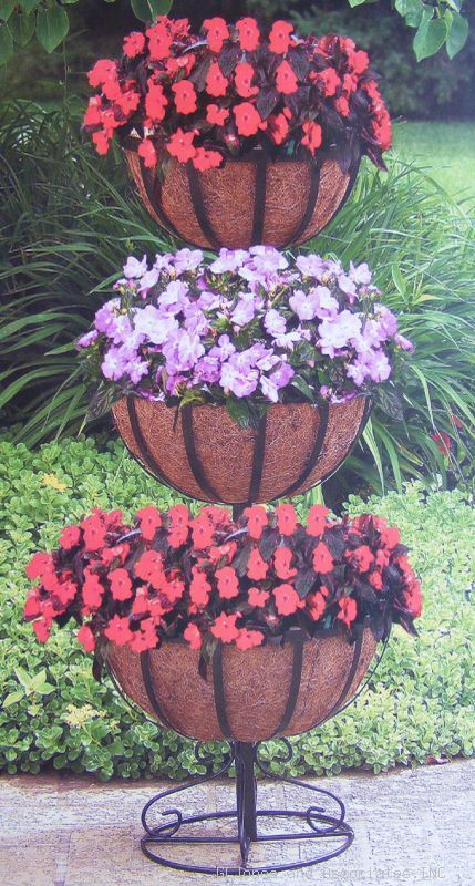 Tier Vertical Garden Deck / Patio Planter  