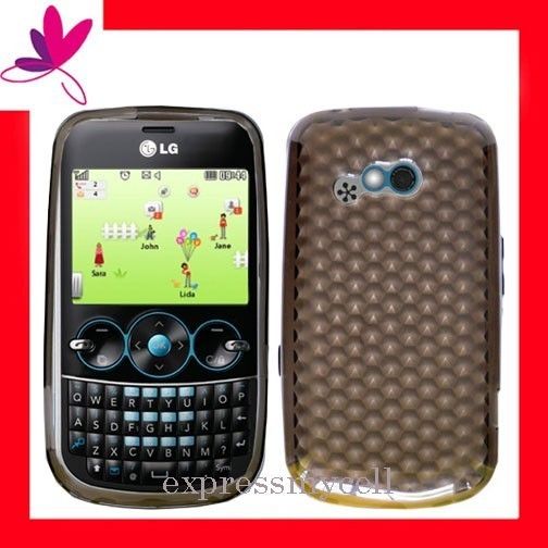 SMOKE TPU Gel Skin Case Cover 4 LG GW300 GOSSIP ONLINER  