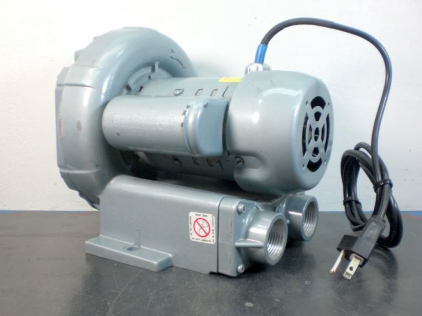 GAST REGENAIR BLOWER VACUUM 1/8 HP 1 PH 115/208 230V  