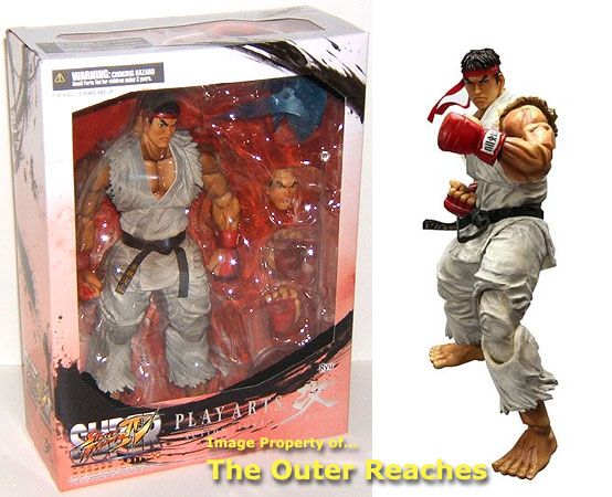   FIGHTER IV Play Arts RYU 9 2012 Action Figure ARCADE EDITION NEW