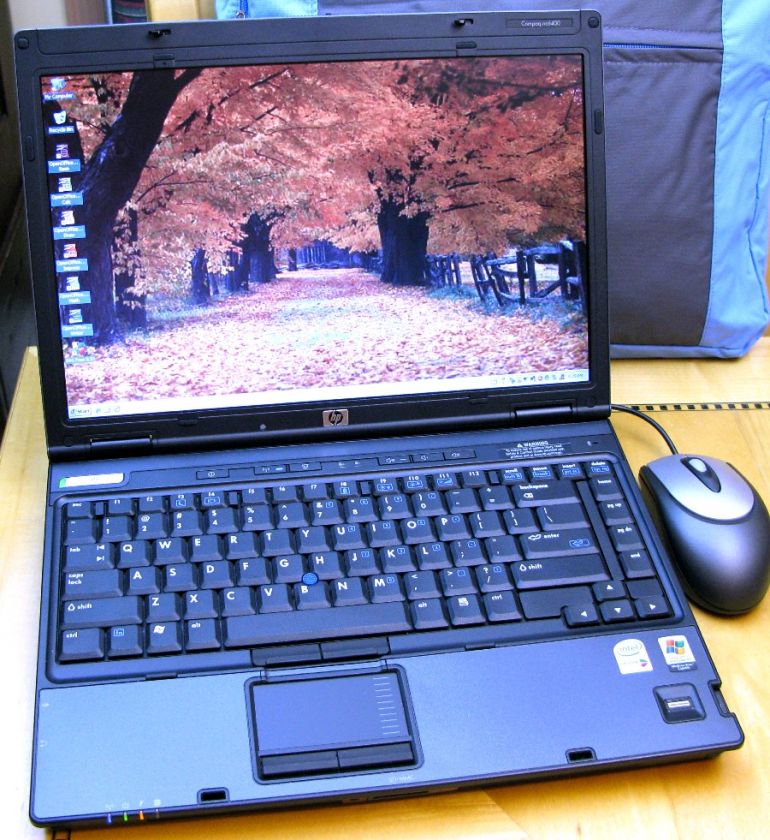 VERY FAST HP COMPAQ NC6400 LAPTOP DUAL CORE MASSIVE 7200RPM 500GB HD 