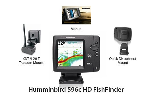 Humminbird 596c HD FishFinder 407910 1 4.5 Color Fishing System New 
