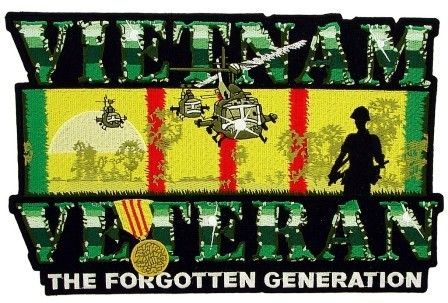 VIETNAM FORGOTTEN GENERATION 11 JACKET BACK PATCH  