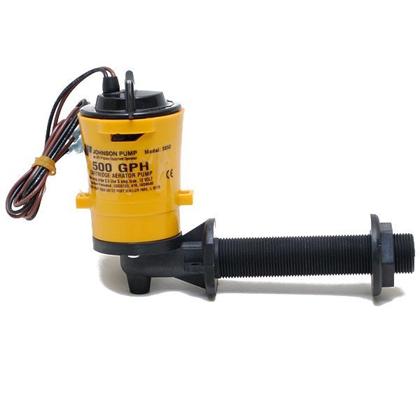 JOHNSON PUMP 500GPH BOAT AERATOR PUMP #3805  