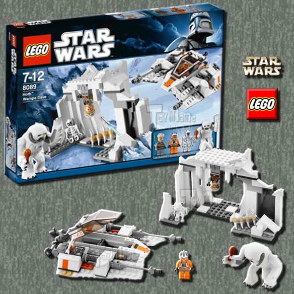 LEGO STAR WARS HOTH WAMPA CAVE   8089  