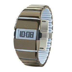 NIKE D LINE UNHOLEY RON DIGITAL WATCH   TITANIUM/ICE  