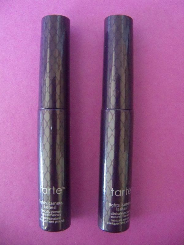 TARTE LIGHTS CAMERA LASHES MASCARA   NEW LOT 2  