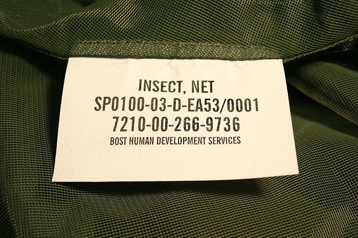   US ISSUE Army Mosquito BIG Insect Bar Field Netting Tarp OD NEW  